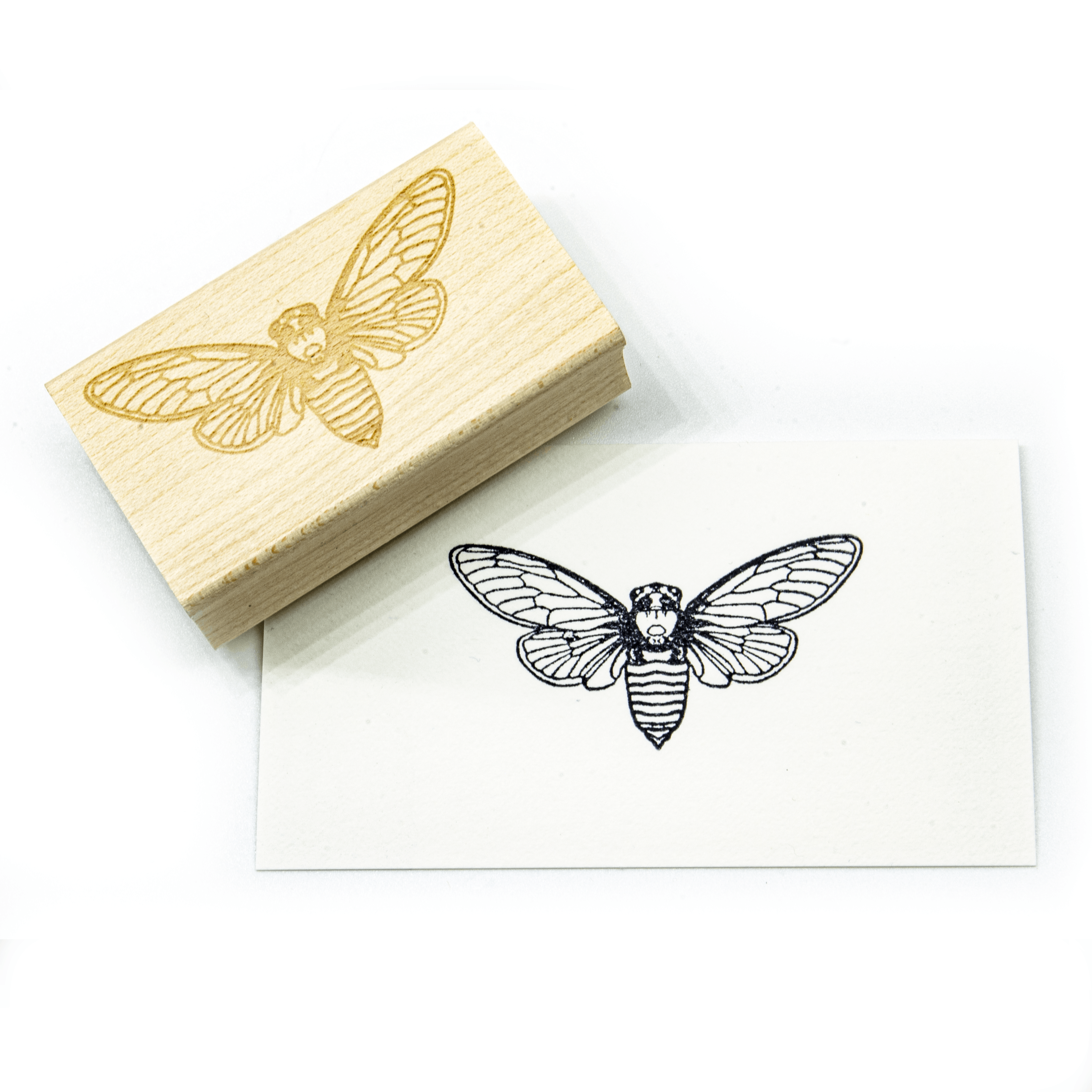 Large Flying Bumble Bee Rubber Stamp Flying Bee Insect