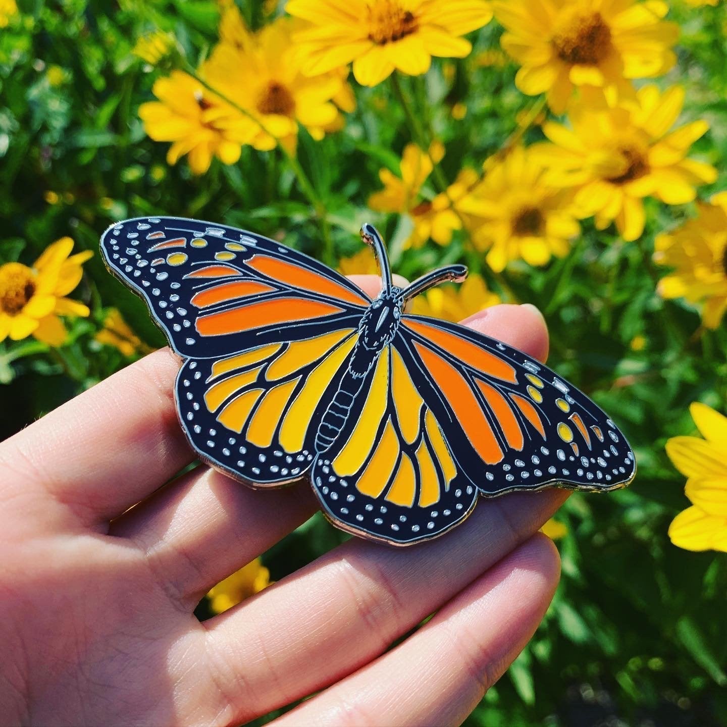 Monarch Butterfly Sticker – The Roving House