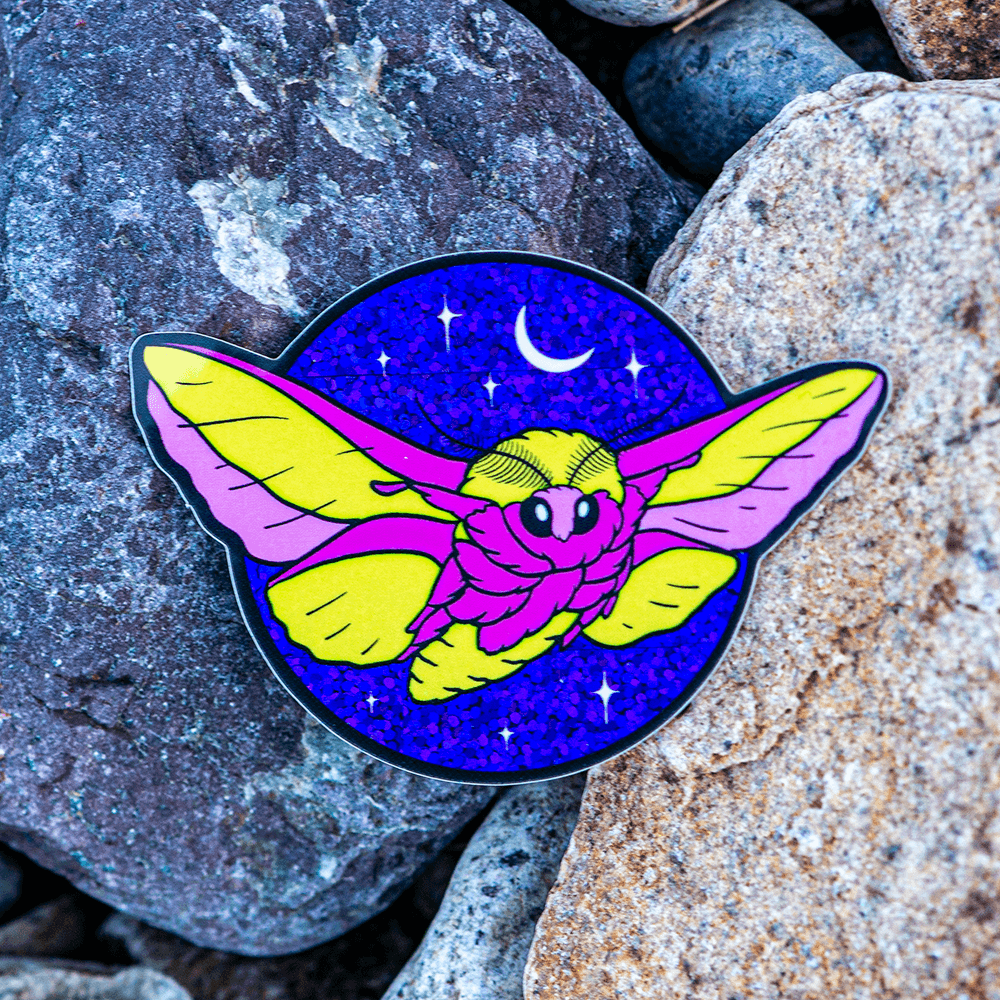 Ceanothus Moth Sticker — Andrea Dingeldein