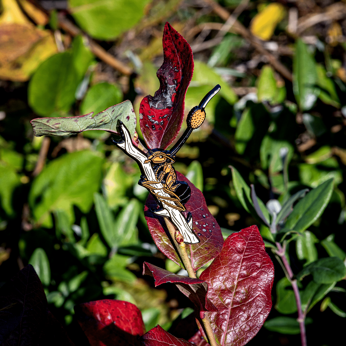 Cordyceps Zombie Ant Enamel Pin by The Roving House